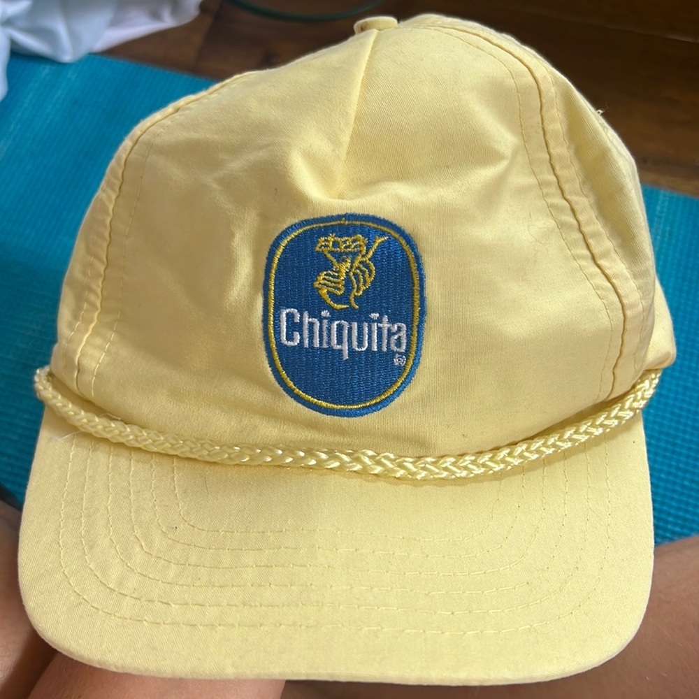 Chiquita banana hat! Worn a few times one size fits all
